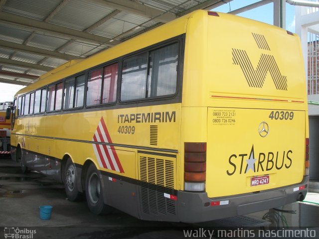 Viação Itapemirim 40309 na cidade de Campina Grande, Paraíba, Brasil, por Walky Martins Nascimento. Número da foto: #833727.