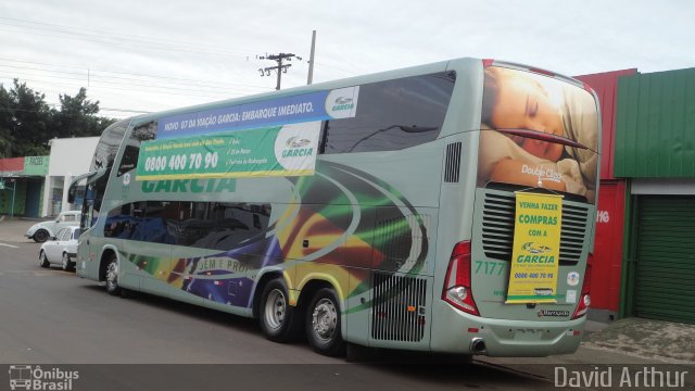 Viação Garcia 7177 na cidade de Londrina, Paraná, Brasil, por David Arthur. Número da foto: #833293.