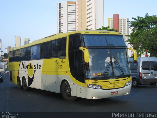 Viação Nordeste 1070 na cidade de Fortaleza, Ceará, Brasil, por Peterson Pedrosa. Número da foto: #833537.