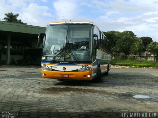Viação Sertaneja 1450 na cidade de Curvelo, Minas Gerais, Brasil, por Josimar Vieira. Número da foto: #833711.
