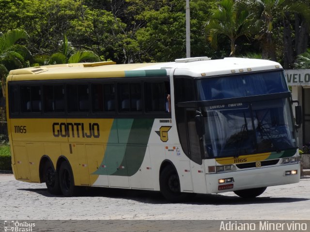 Empresa Gontijo de Transportes 11165 na cidade de Curvelo, Minas Gerais, Brasil, por Adriano Minervino. ID da foto: 836686.