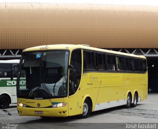Viação Itapemirim 8121 na cidade de Rio de Janeiro, Rio de Janeiro, Brasil, por José Goulart. Número da foto: #836230.