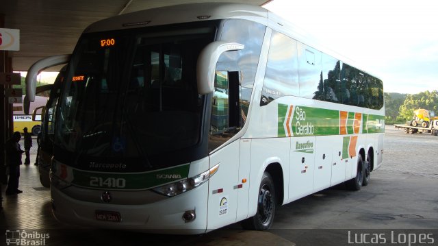 Cia. São Geraldo de Viação 21410 na cidade de João Monlevade, Minas Gerais, Brasil, por Lucas Lopes. Número da foto: #834971.