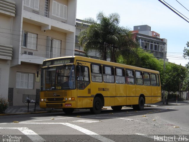 Expresso Medianeira 160 na cidade de Santa Maria, Rio Grande do Sul, Brasil, por Herbert Zils. Número da foto: #835369.