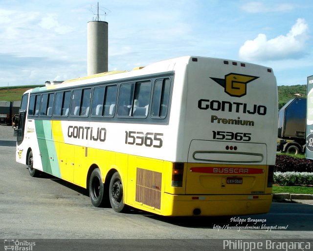 Empresa Gontijo de Transportes 15365 na cidade de João Monlevade, Minas Gerais, Brasil, por Philippe Almeida. ID da foto: 836211.