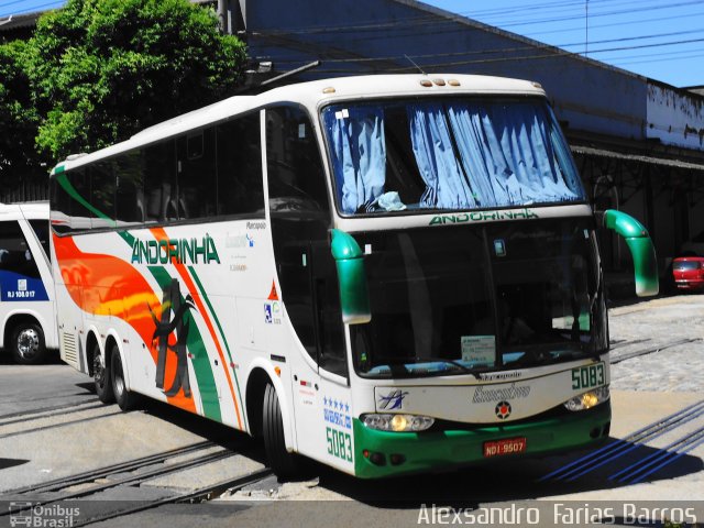 Empresa de Transportes Andorinha 5083 na cidade de Rio de Janeiro, Rio de Janeiro, Brasil, por Alexsandro  Farias Barros. Número da foto: #834929.