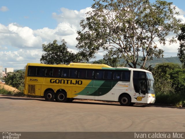 Empresa Gontijo de Transportes 15115 na cidade de Montes Claros, Minas Gerais, Brasil, por Ivan Caldeira Moc. ID da foto: 835982.