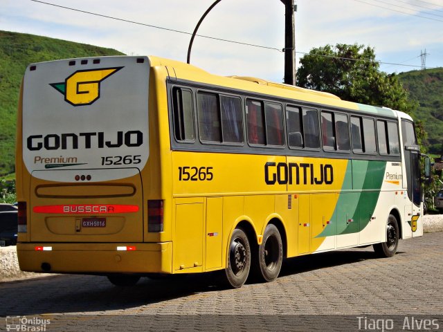 Empresa Gontijo de Transportes 15265 na cidade de Coronel Fabriciano, Minas Gerais, Brasil, por Tiago  Alves. Número da foto: #835827.