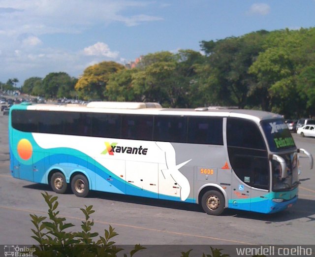 Viação Xavante 5600 na cidade de Aparecida, São Paulo, Brasil, por Wendell Coelho. Número da foto: #837568.