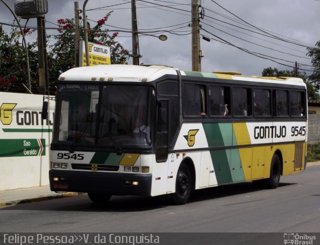 Empresa Gontijo de Transportes 9545 na cidade de Vitória da Conquista, Bahia, Brasil, por Felipe Pessoa de Albuquerque. ID da foto: 837601.