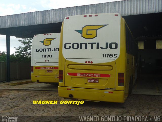 Empresa Gontijo de Transportes 11165 na cidade de Pirapora, Minas Gerais, Brasil, por Wagner Gontijo Várzea da Palma-mg. Número da foto: #838047.