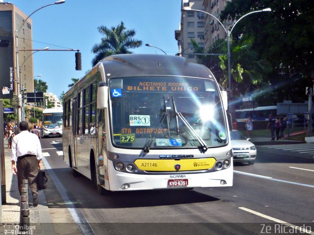 Translitorânea Turística A21146 na cidade de Rio de Janeiro, Rio de Janeiro, Brasil, por Zé Ricardo Reis. ID da foto: 837503.