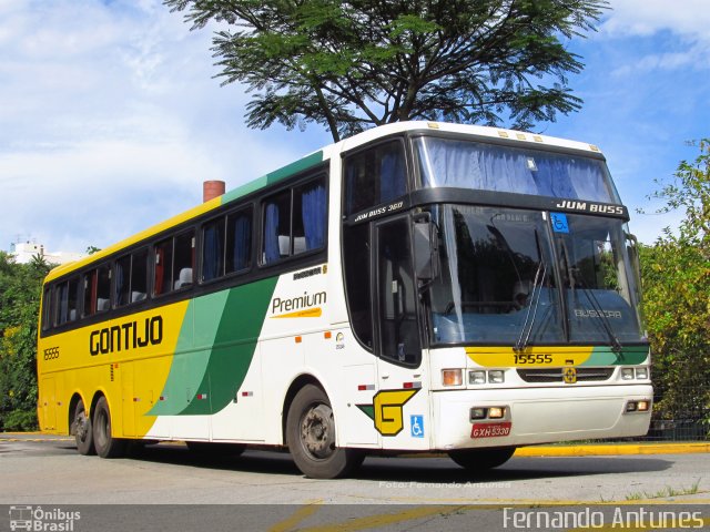 Empresa Gontijo de Transportes 15555 na cidade de São Paulo, São Paulo, Brasil, por Fernando Antunes. ID da foto: 839455.