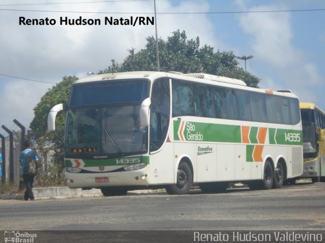 Cia. São Geraldo de Viação 14335 na cidade de Natal, Rio Grande do Norte, Brasil, por Renato Hudson Valdevino. Número da foto: #839345.