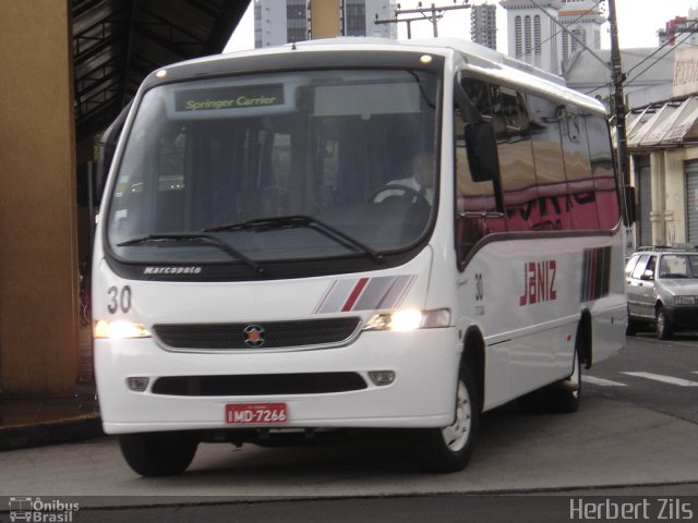 Janiz Transportes 30 na cidade de Novo Hamburgo, Rio Grande do Sul, Brasil, por Herbert Zils. Número da foto: #839315.
