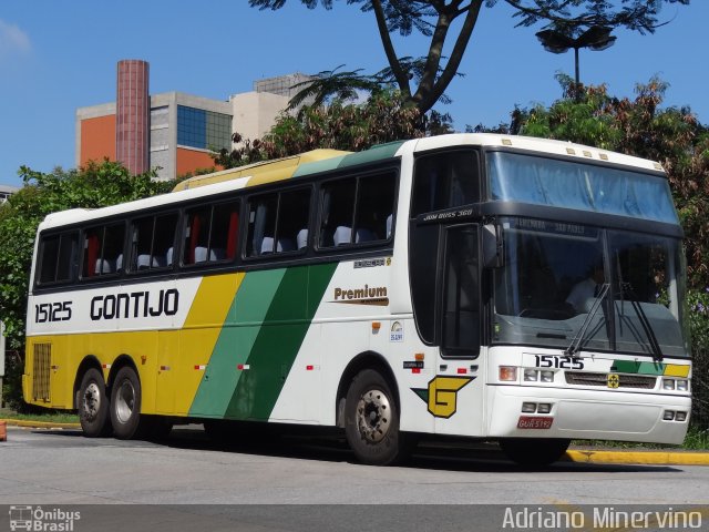 Empresa Gontijo de Transportes 15125 na cidade de São Paulo, São Paulo, Brasil, por Adriano Minervino. ID da foto: 885310.