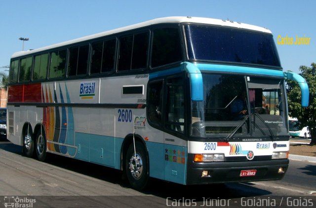 Trans Brasil > TCB - Transporte Coletivo Brasil 2600 na cidade de Goiânia, Goiás, Brasil, por Carlos Júnior. Número da foto: #885269.