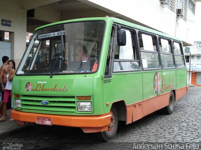 Viação Liberdade  na cidade de Bom Jesus do Itabapoana, Rio de Janeiro, Brasil, por Anderson Sousa Feijó. ID da foto: 884695.