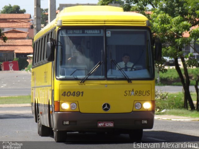 Viação Itapemirim 40491 na cidade de Teresina, Piauí, Brasil, por Estevam Alexandrino. ID da foto: 884616.