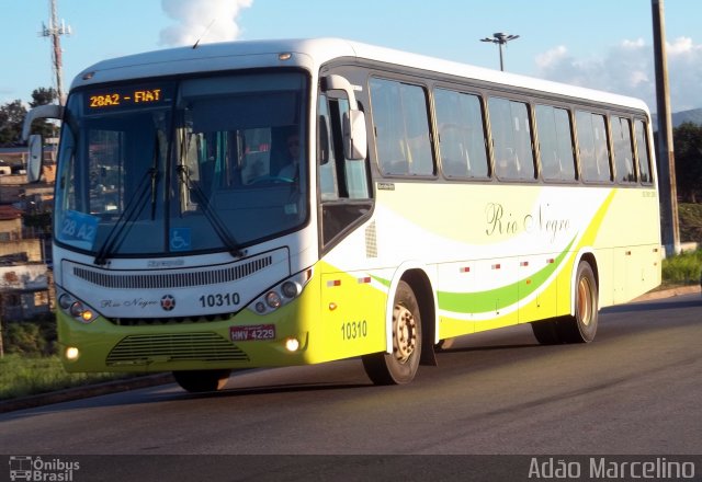 Rio Negro Fretamento e Turismo 10310 na cidade de Belo Horizonte, Minas Gerais, Brasil, por Adão Raimundo Marcelino. Número da foto: #885114.