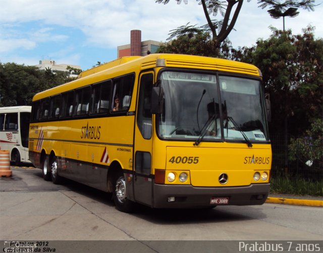 Viação Itapemirim 40055 na cidade de São Paulo, São Paulo, Brasil, por Cristiano Soares da Silva. ID da foto: 885508.