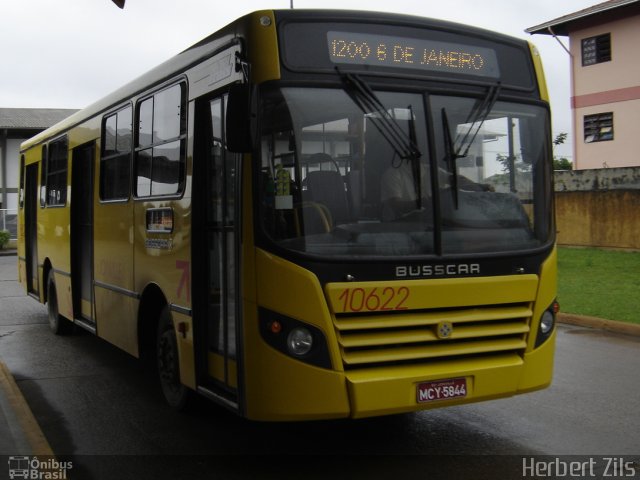 Gidion Transporte e Turismo 10622 na cidade de Joinville, Santa Catarina, Brasil, por Herbert Zils. Número da foto: #884221.