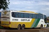 Empresa Gontijo de Transportes 17350 na cidade de Juscimeira, Mato Grosso, Brasil, por Rafael Rosa. Número da foto: #:id.