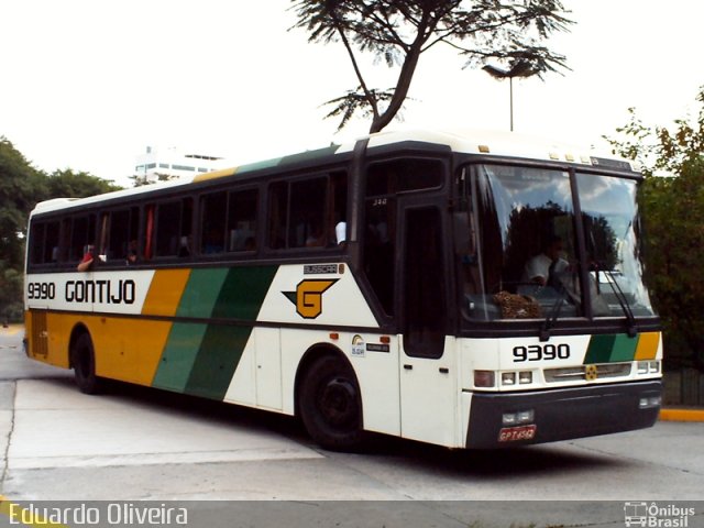 Empresa Gontijo de Transportes 9390 na cidade de São Paulo, São Paulo, Brasil, por Eduardo Oliveira. ID da foto: 902421.