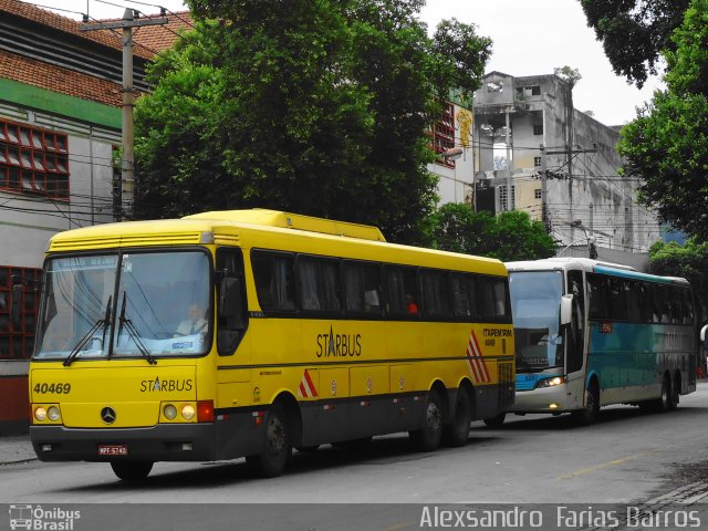 Viação Itapemirim 40469 na cidade de Rio de Janeiro, Rio de Janeiro, Brasil, por Alexsandro  Farias Barros. Número da foto: #902437.
