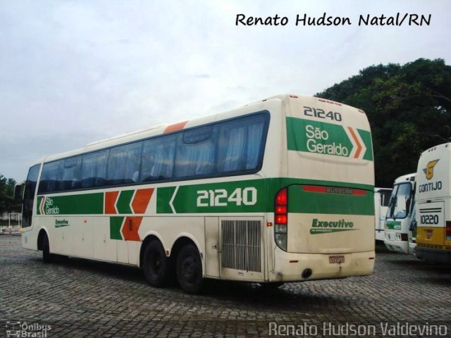 Cia. São Geraldo de Viação 21240 na cidade de Natal, Rio Grande do Norte, Brasil, por Renato Hudson Valdevino. Número da foto: #904071.