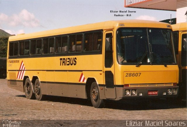 Viação Itapemirim 28607 na cidade de Manhuaçu, Minas Gerais, Brasil, por Eliziar Maciel Soares. ID da foto: 902696.