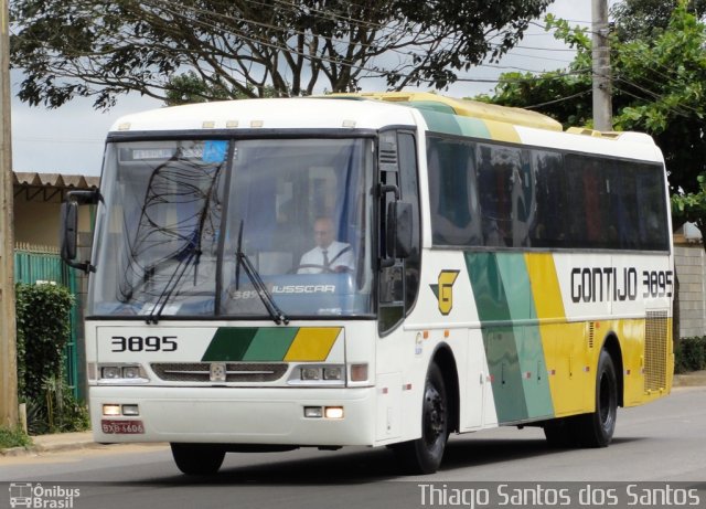 Empresa Gontijo de Transportes 3895 na cidade de Vitória da Conquista, Bahia, Brasil, por Thiago Santos. ID da foto: 904760.