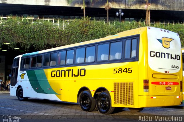 Empresa Gontijo de Transportes 5845 na cidade de Belo Horizonte, Minas Gerais, Brasil, por Adão Raimundo Marcelino. ID da foto: 906225.