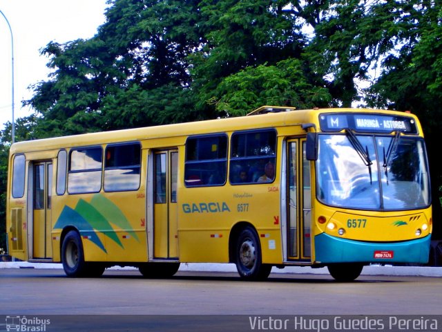 Viação Garcia 6577 na cidade de Maringá, Paraná, Brasil, por Victor Hugo Guedes Pereira. Número da foto: #906178.