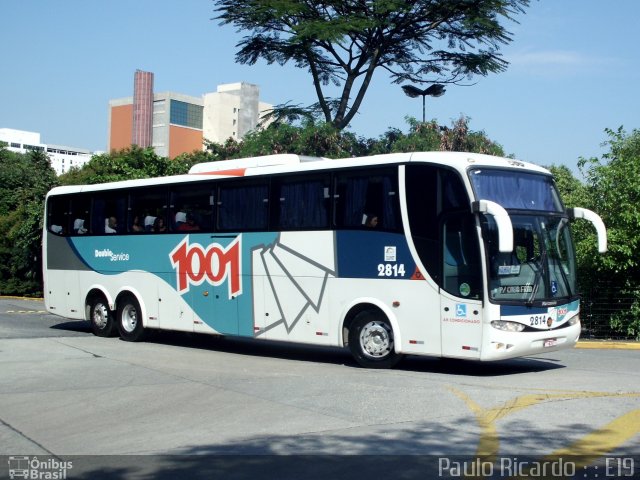 Auto Viação 1001 2814 na cidade de São Paulo, São Paulo, Brasil, por Paulo Ricardo. Número da foto: #905483.