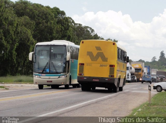 Viação Itapemirim 30117 na cidade de Vitória da Conquista, Bahia, Brasil, por Thiago Santos. ID da foto: 904776.