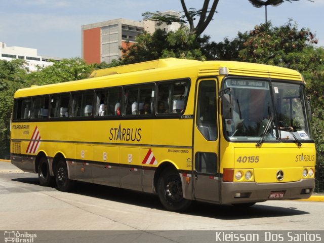 Viação Itapemirim 40155 na cidade de São Paulo, São Paulo, Brasil, por Kleisson  dos Santos. Número da foto: #905949.