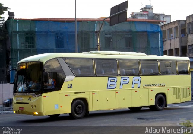 BPA Transportes 48 na cidade de Belo Horizonte, Minas Gerais, Brasil, por Adão Raimundo Marcelino. Número da foto: #906260.