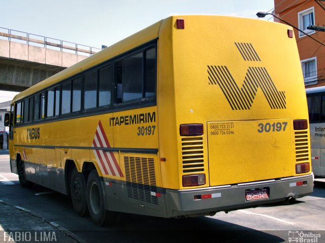 Viação Itapemirim 30197 na cidade de São Paulo, São Paulo, Brasil, por Fabio Lima. ID da foto: 907554.