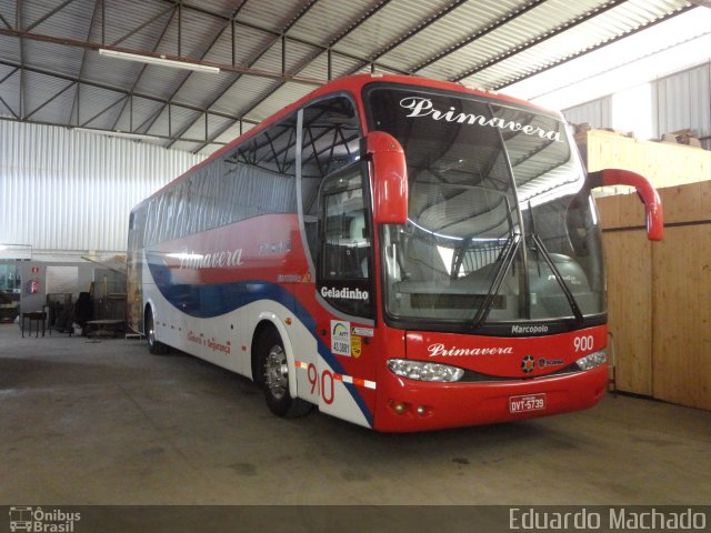 Primatur - Primavera Transportes 900 na cidade de Vera Cruz, Rio Grande do Sul, Brasil, por Eduardo Machado. Número da foto: #907379.