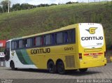 Empresa Gontijo de Transportes 5845 na cidade de João Monlevade, Minas Gerais, Brasil, por Mairo de Magalhães. ID da foto: :id.