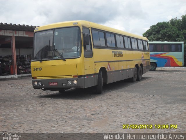 Viação Itapemirim 24119 na cidade de Floriano, Piauí, Brasil, por Wendel Hermenegildo Alves. ID da foto: 908395.