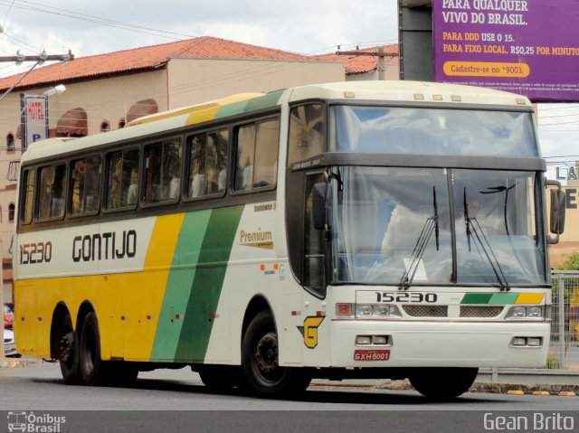 Empresa Gontijo de Transportes 15230 na cidade de Uberaba, Minas Gerais, Brasil, por Gean Brito. ID da foto: 910172.