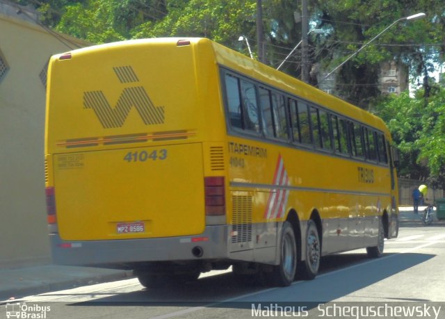 Viação Itapemirim 41043 na cidade de Santos, São Paulo, Brasil, por Matheus  Scheguschewsky. ID da foto: 909316.