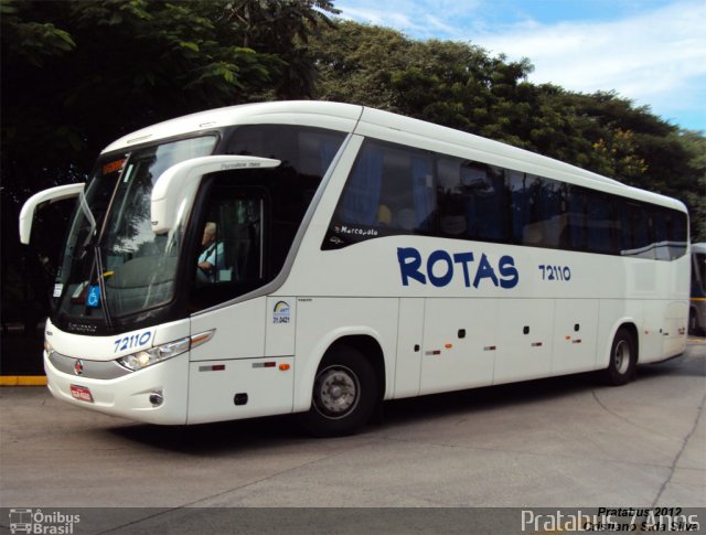 RodeRotas - Rotas de Viação do Triângulo 72110 na cidade de São Paulo, São Paulo, Brasil, por Cristiano Soares da Silva. Número da foto: #909606.