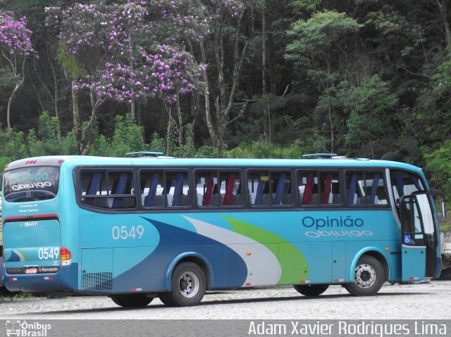 Opinião Turismo e Transporte Coletivo 0549 na cidade de Ribeirão Pires, São Paulo, Brasil, por Adam Xavier Rodrigues Lima. Número da foto: #909051.