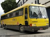 Viação Itapemirim 42043 na cidade de Rio de Janeiro, Rio de Janeiro, Brasil, por Roberto Marinho - Ônibus Expresso. Número da foto: #909379.