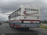 Expresso Vitória de Transportes 121 na cidade de Eldorado do Sul, Rio Grande do Sul, Brasil, por Herbert Zils. ID da foto: :id.