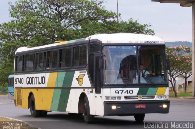 Empresa Gontijo de Transportes 9740 na cidade de Montes Claros, Minas Gerais, Brasil, por Leandro Macedo. ID da foto: 911528.