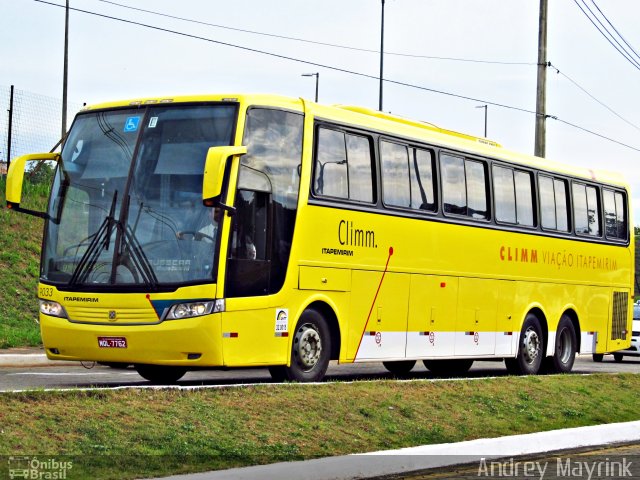 Viação Itapemirim 9033 na cidade de Belo Horizonte, Minas Gerais, Brasil, por Andrey Gustavo. Número da foto: #911483.